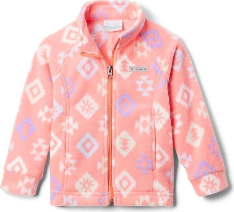 Benton Springs II Printed Fleece - Toddler Girls - hot coral hinterland 1