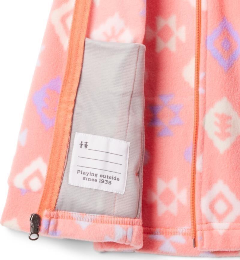 Benton Springs II Printed Fleece - Toddler Girls - hot coral hinterland 1