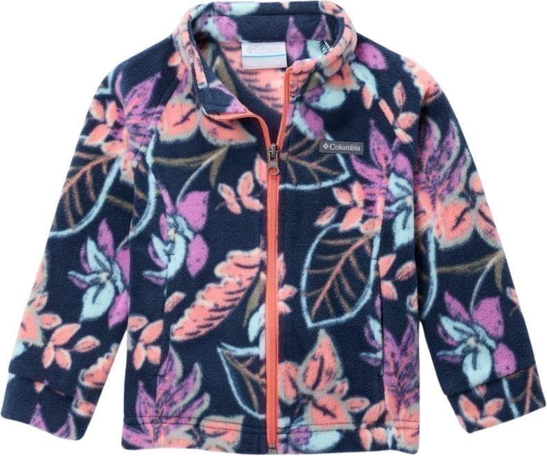Benton Springs II Printed Fleece - Toddler Girls - hot coral pasteled 1