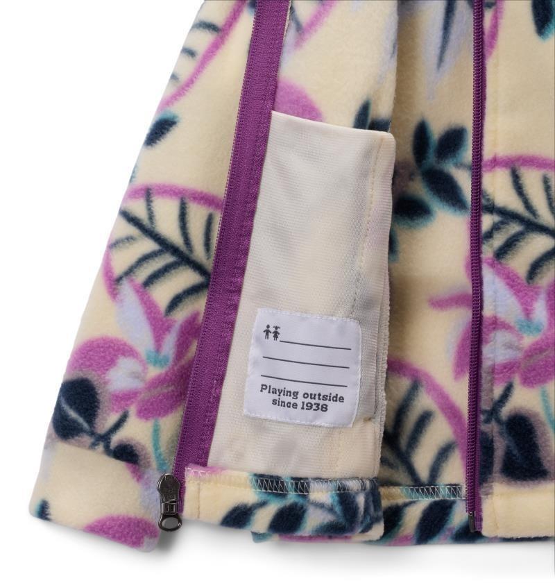 Benton Springs II Printed Fleece - Toddler Girls - lemon wash pasteled 1