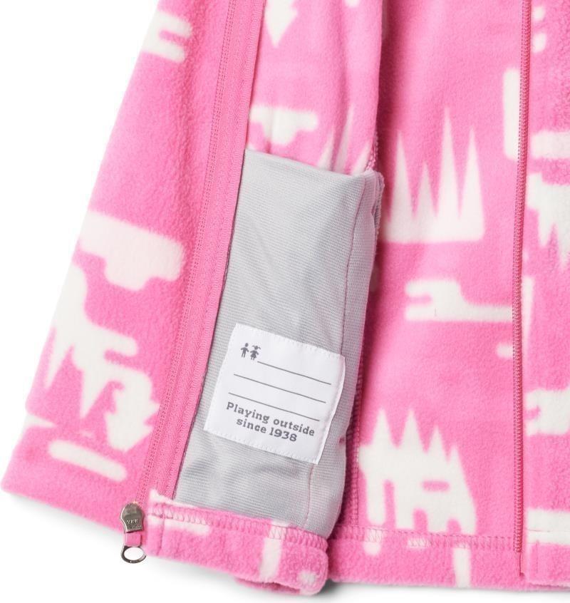Benton Springs II Printed Fleece - Toddler Girls - pink ice highland 1