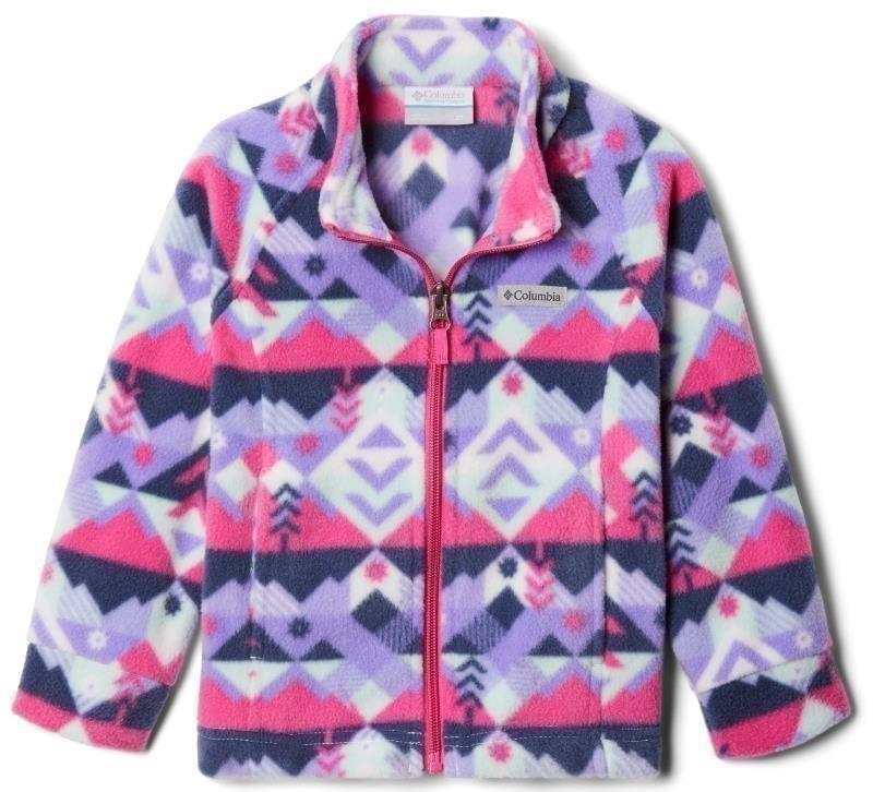 Benton Springs II Printed Fleece - Toddler Girls - white checkpoint 1
