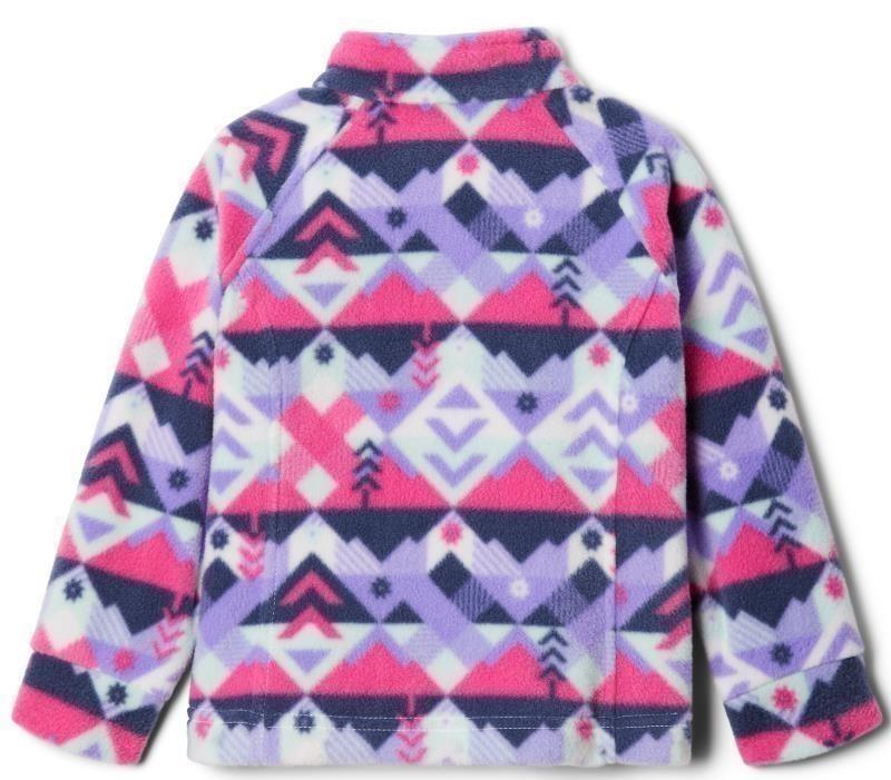Benton Springs II Printed Fleece - Toddler Girls - white checkpoint 1