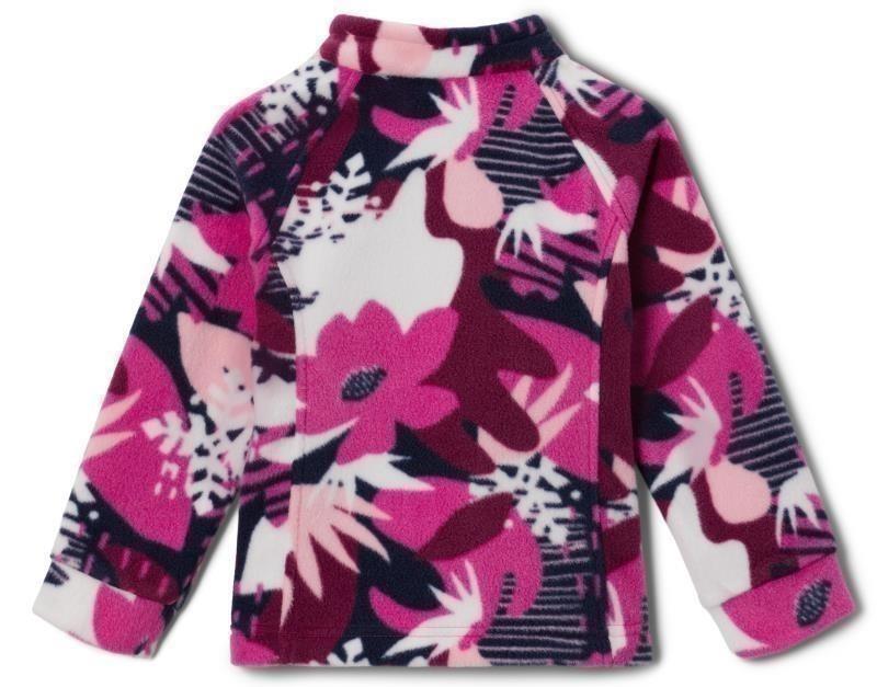 Benton Springs II Printed Fleece - Toddler Girls - wild fuchsia scraptanical 1