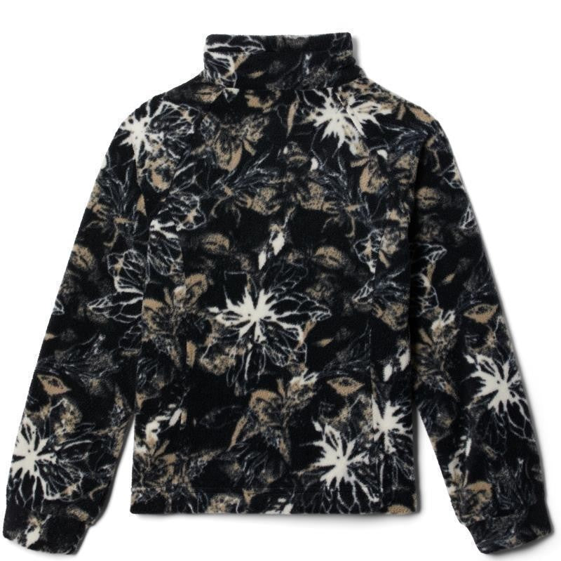 Benton Springs II Printed Fleece - Youth Girls - black aurelian 1