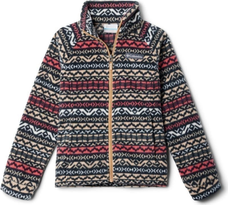 Benton Springs II Printed Fleece - Youth Girls - canoe madras 1