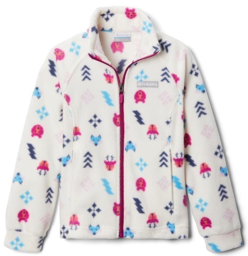 Benton Springs II Printed Fleece - Youth Girls - chalk woodlands 1
