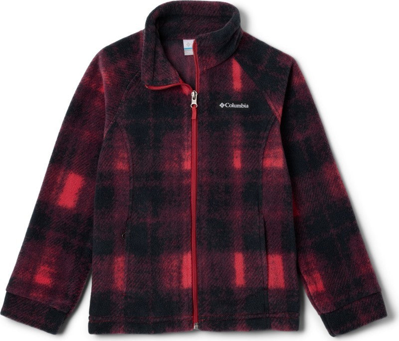 Benton Springs II Printed Fleece - Youth Girls - daredevil omblur tonal 1