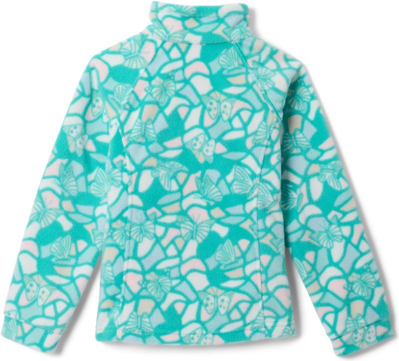 Benton Springs II Printed Fleece - Youth Girls - dolphin fly high 1