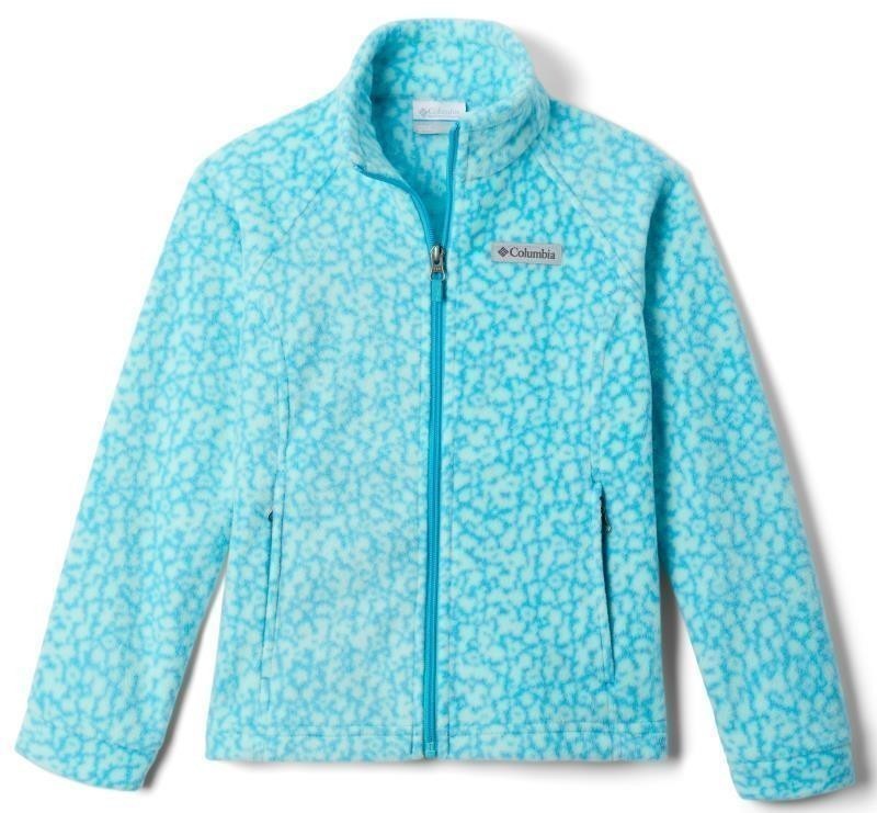 Benton Springs II Printed Fleece - Youth Girls - geyser posies 1