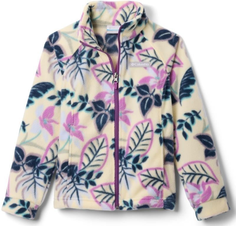 Benton Springs II Printed Fleece - Youth Girls - lemon wash pasteled 1