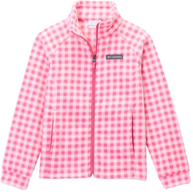 Benton Springs II Printed Fleece - Youth Girls - nico gingham 1