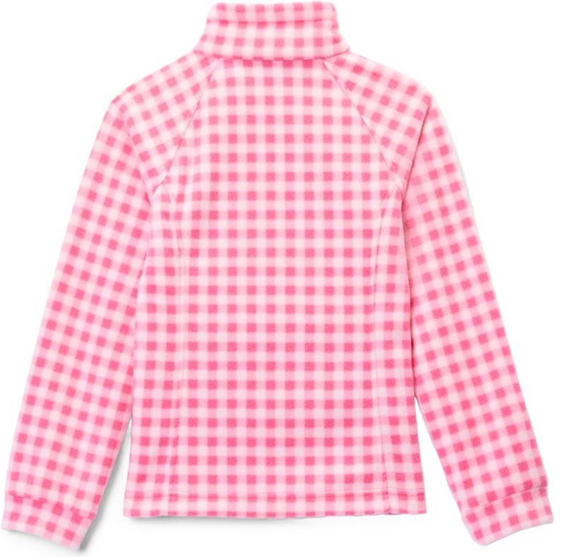 Benton Springs II Printed Fleece - Youth Girls - nico gingham 1