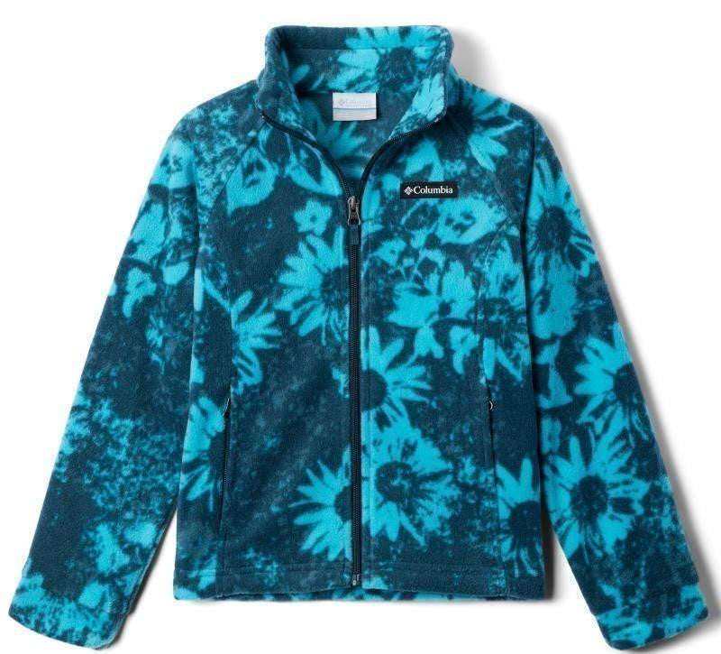 Benton Springs II Printed Fleece - Youth Girls - night wave 2 whimsy 1