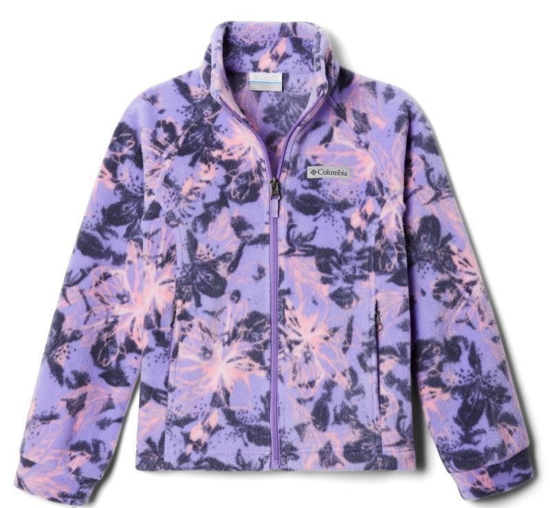 Benton Springs II Printed Fleece - Youth Girls - paisley purple aurelian 1