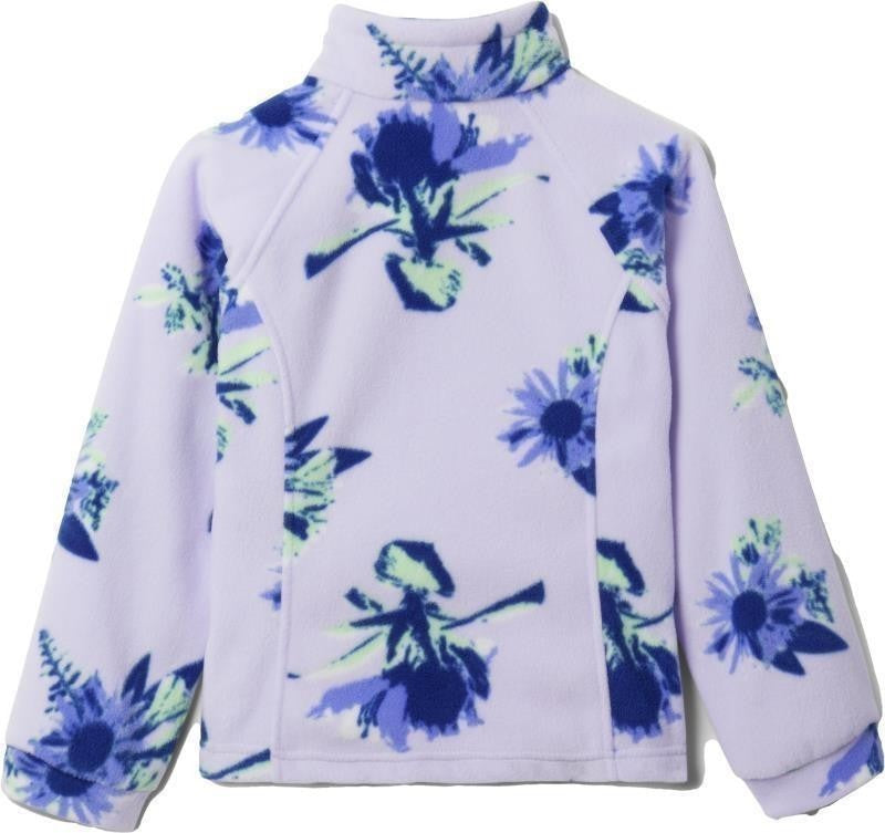 Benton Springs II Printed Fleece - Youth Girls - purple tint staycation 1