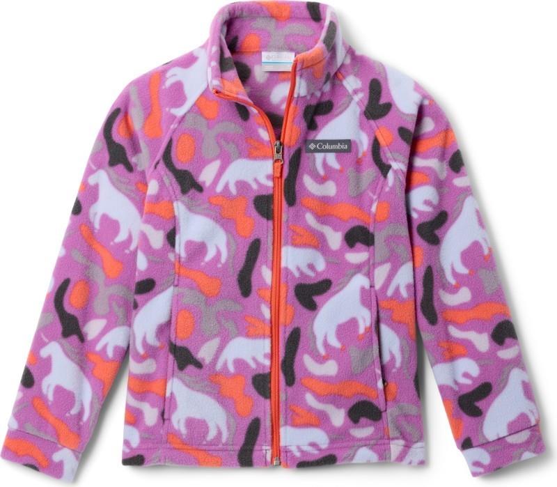 Benton Springs II Printed Fleece - Youth Girls - razzle uniflauge 1