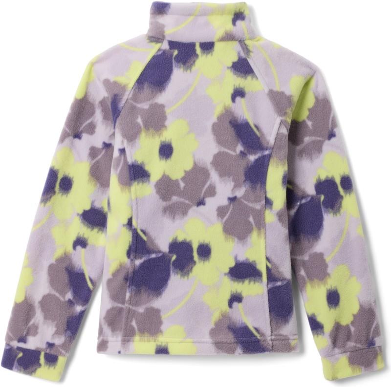 Benton Springs II Printed Fleece - Youth Girls - shale purple ikatbloom 1