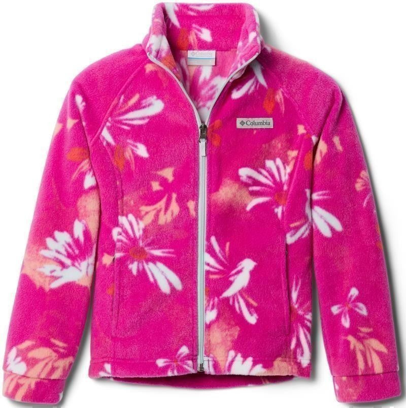 Benton Springs II Printed Fleece - Youth Girls - wild fuchsia daisy party multi 1