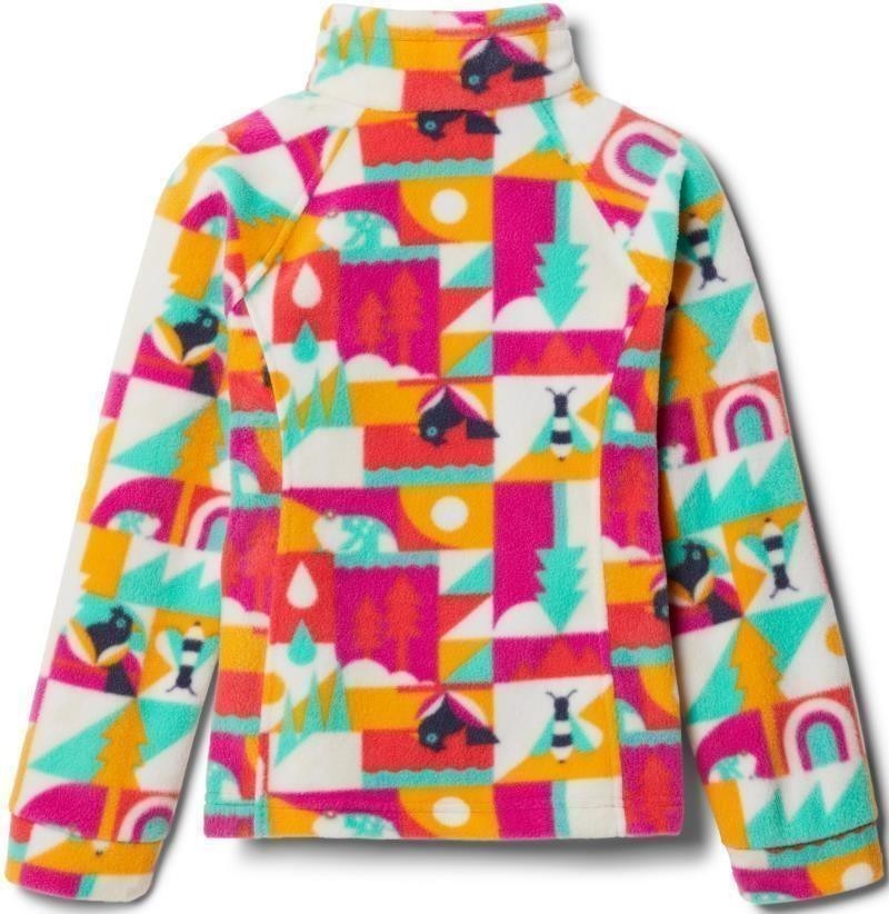 Benton Springs II Printed Fleece - Youth Girls - wild fuchsia summer escape 1