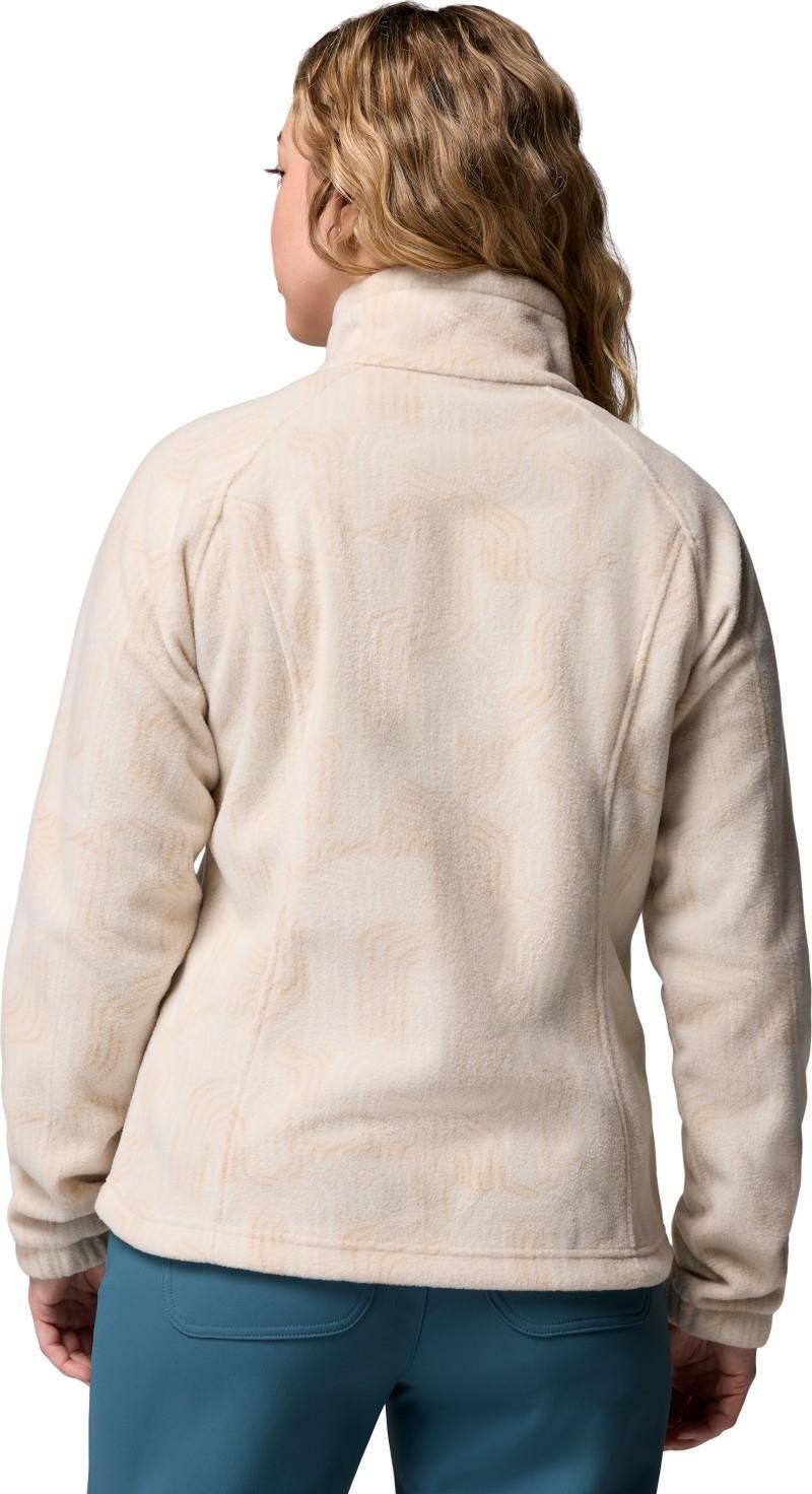 Benton Springs Printed Full-Zip - Womens - dark stone flowfalls 1