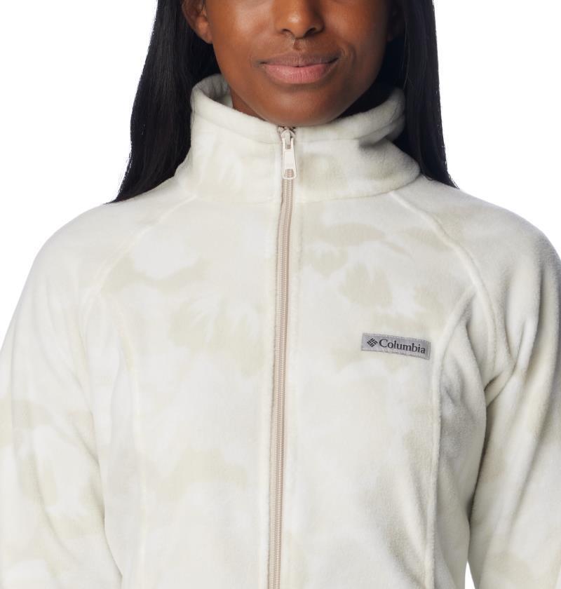 Benton Springs Printed Full Zip, Extended - Womens - Dark Stone Peonies 6