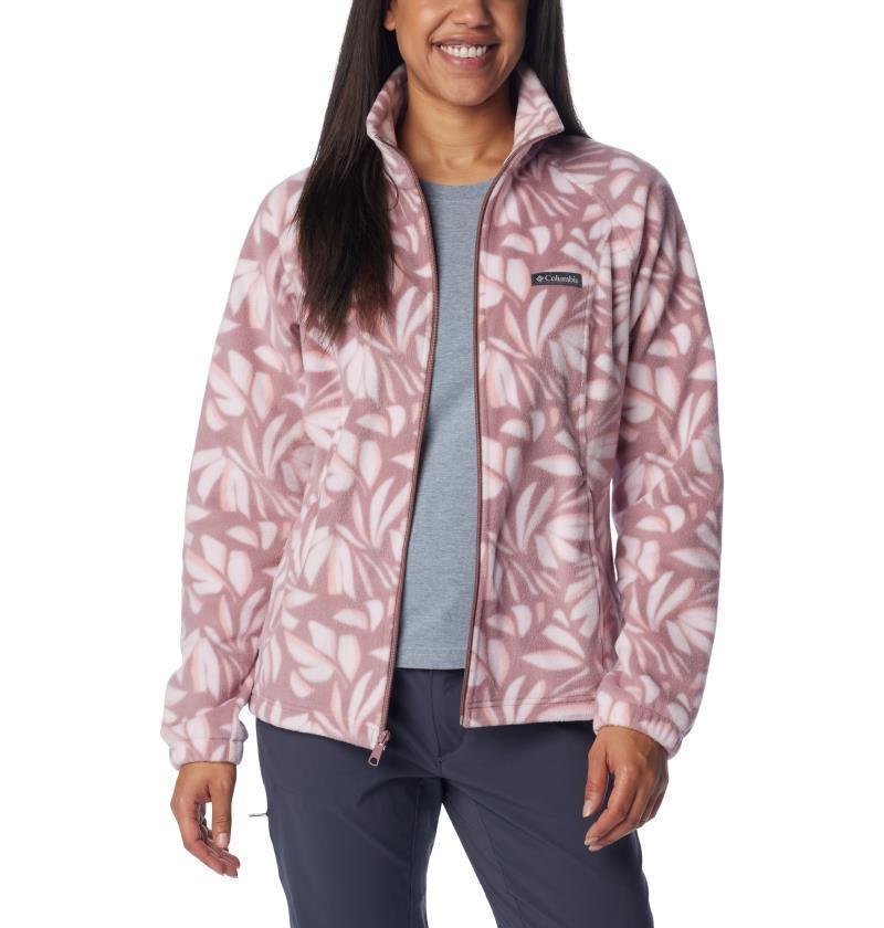 Benton Springs Printed Full Zip, Extended - Womens - Fig Areca 2