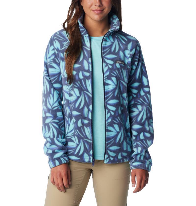 Benton Springs Printed Full Zip, Extended - Womens - Nocturnal Areca 2