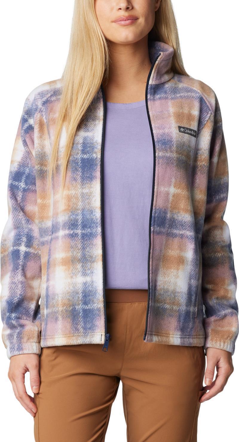 Benton Springs Printed Full Zip, Extended - Womens - Nocturnal Omblur 3