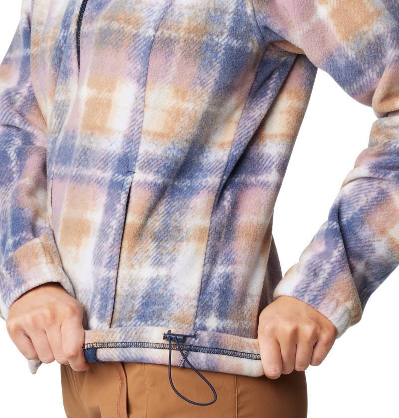 Benton Springs Printed Full Zip, Extended - Womens - Nocturnal Omblur 4