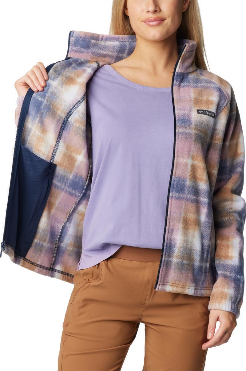 Benton Springs Printed Full Zip, Extended - Womens - Nocturnal Omblur 5