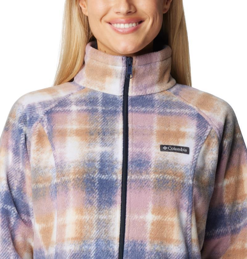 Benton Springs Printed Full Zip, Extended - Womens - Nocturnal Omblur 6