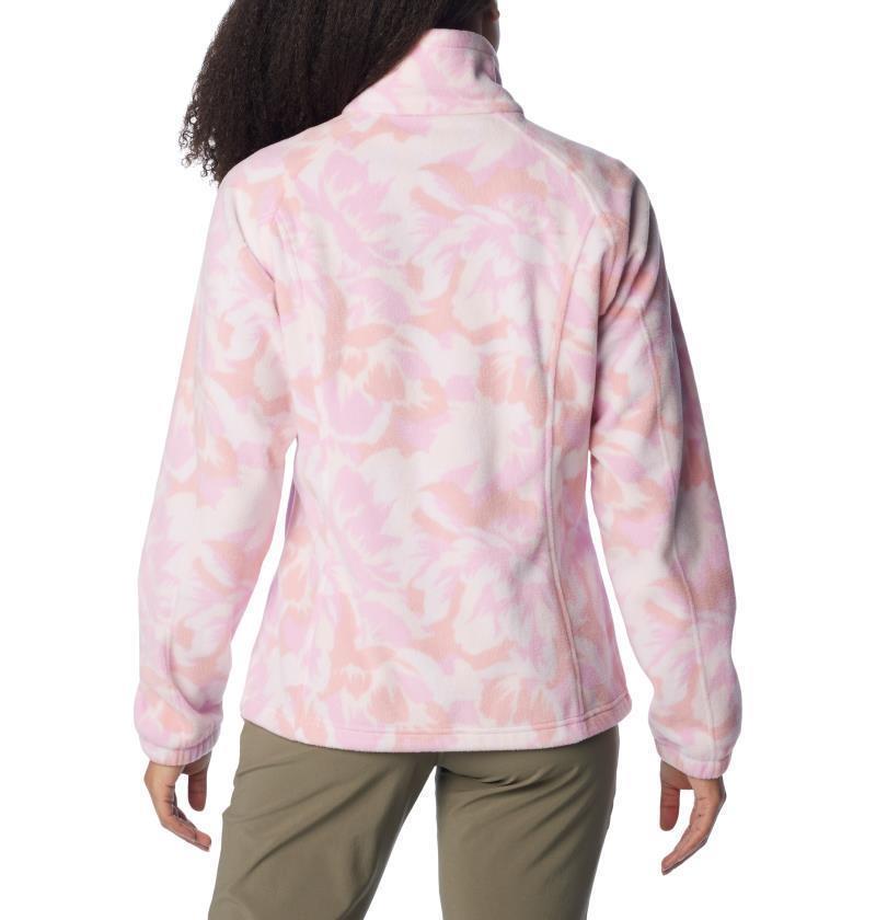 Benton Springs Printed Full Zip, Extended - Womens - Salmon Rose Peonies 5