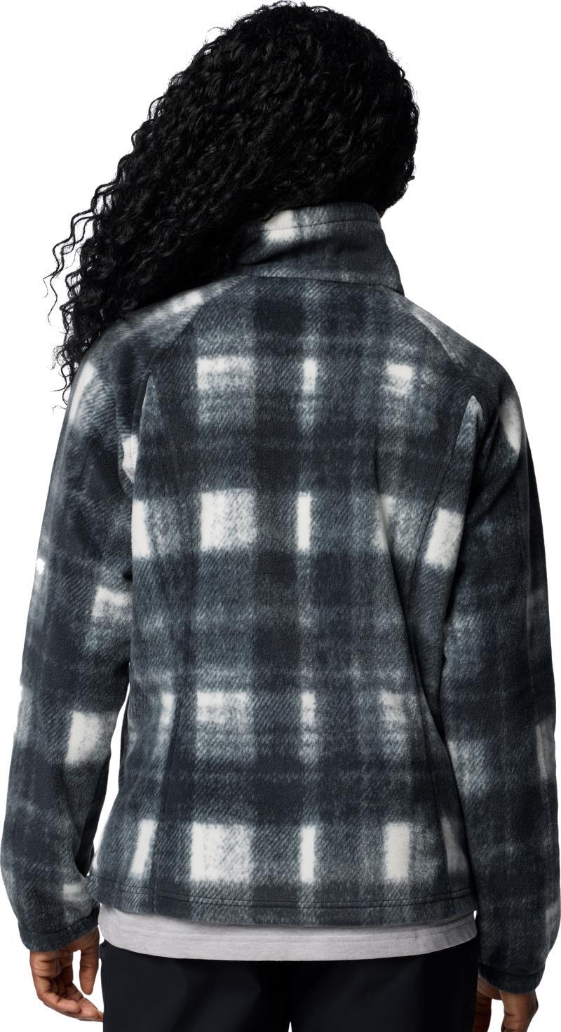 Benton Springs Printed Full Zip - Womens - Chalk Omblur Tonal 3