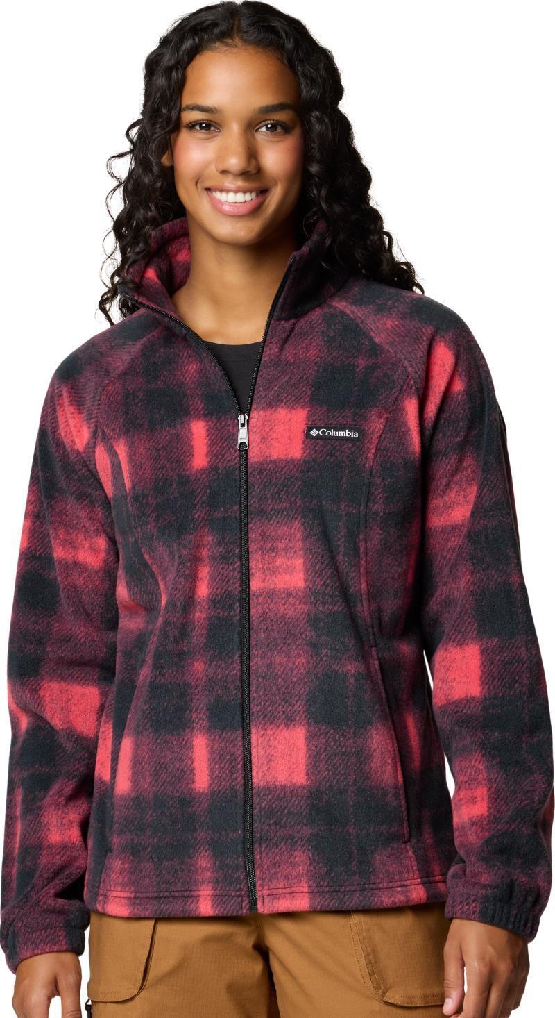 Benton Springs Printed Full Zip - Womens - Daredevil Omblur Tonal 1
