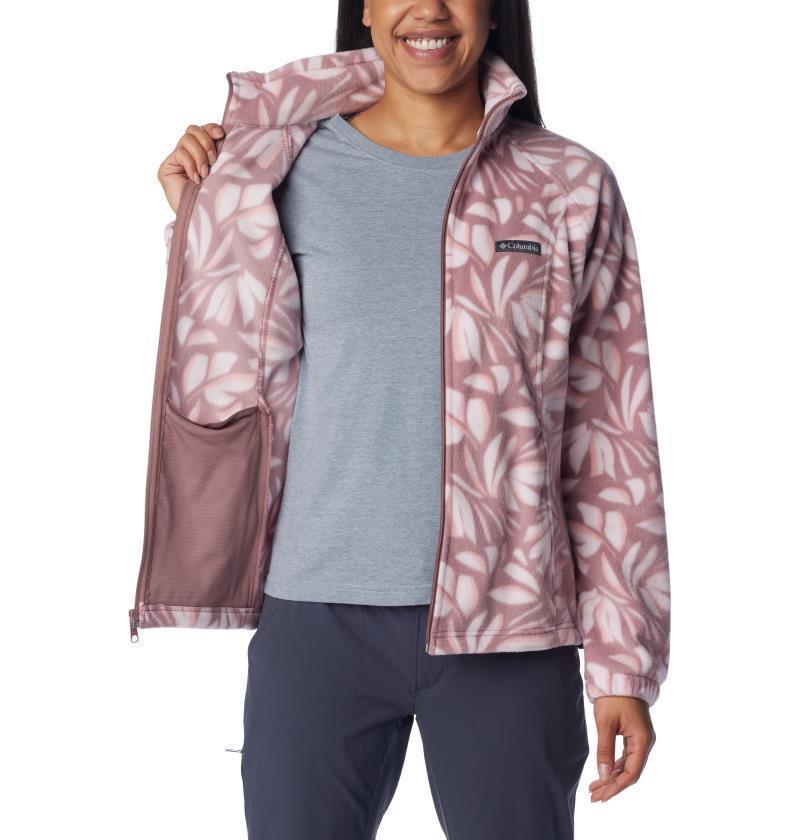 Benton Springs Printed Full Zip - Womens - Fig Areca 3