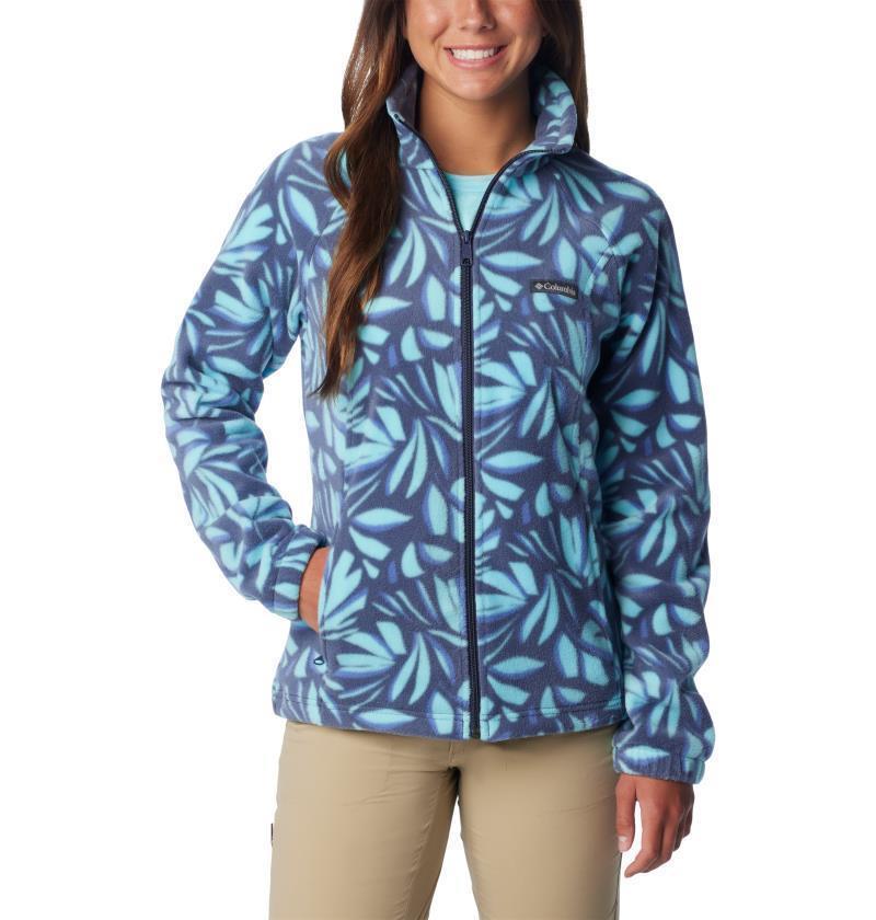 Benton Springs Printed Full Zip - Womens - Nocturnal Areca 1