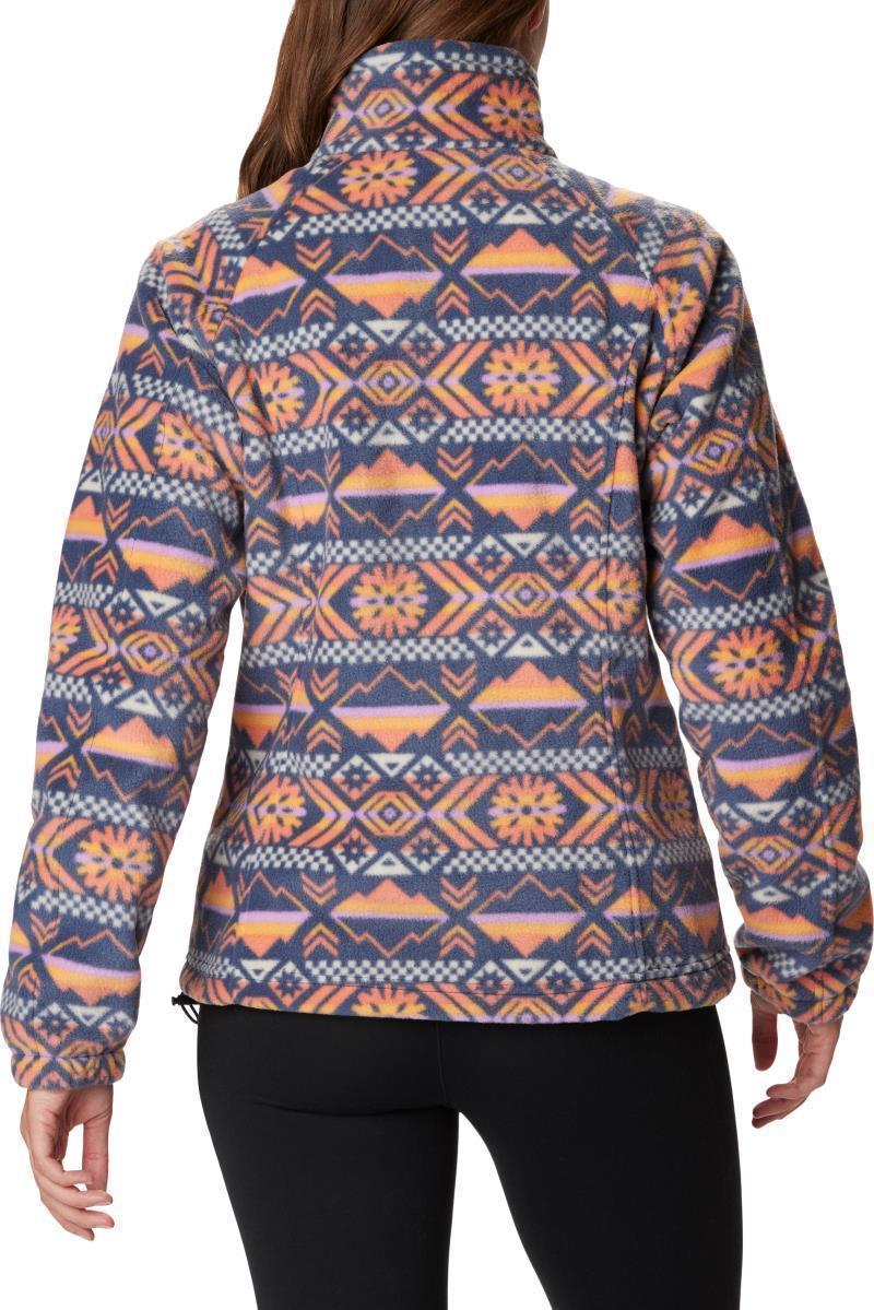 Benton Springs Printed Full Zip - Womens - Nocturnal Checkered Peaks 2