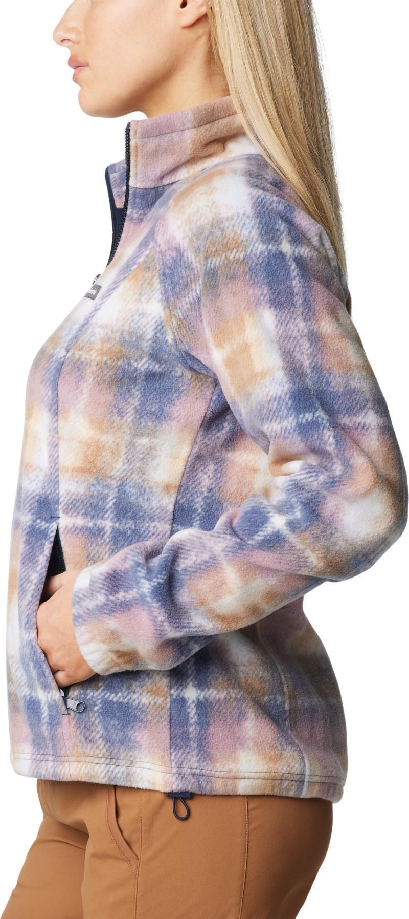 Benton Springs Printed Full Zip - Womens - Nocturnal Omblur 7