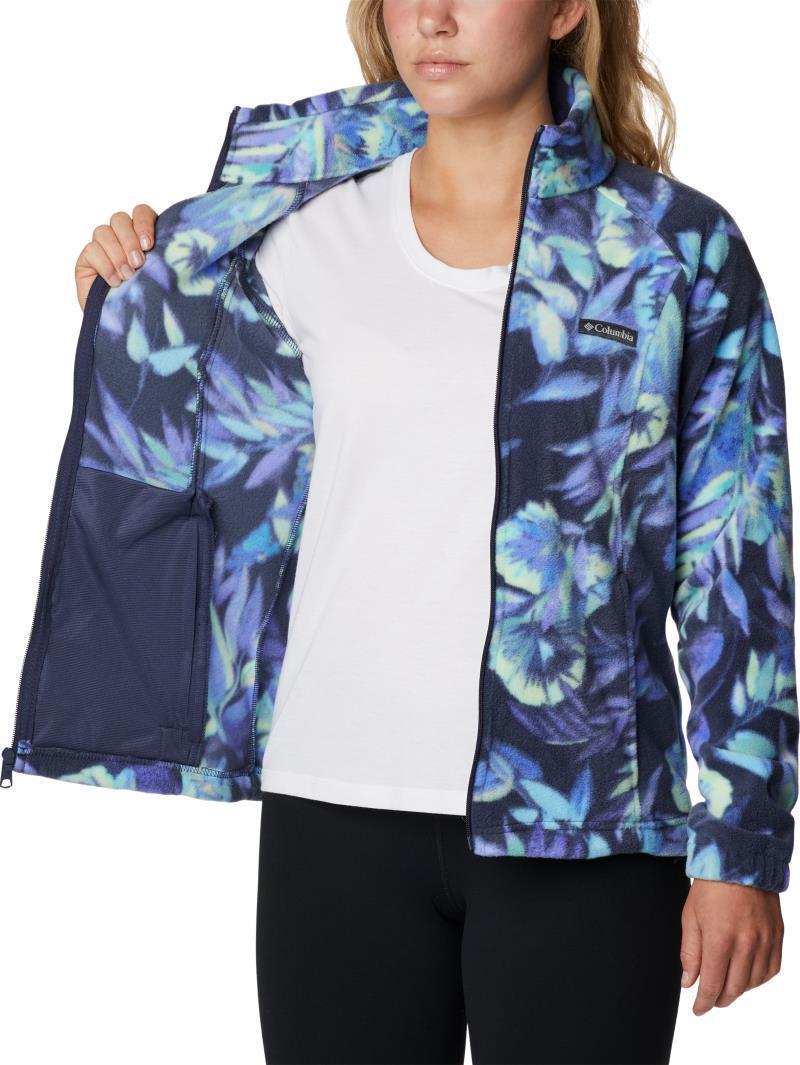 Benton Springs Printed Full Zip - Womens - Nocturnal / Wisterian 5