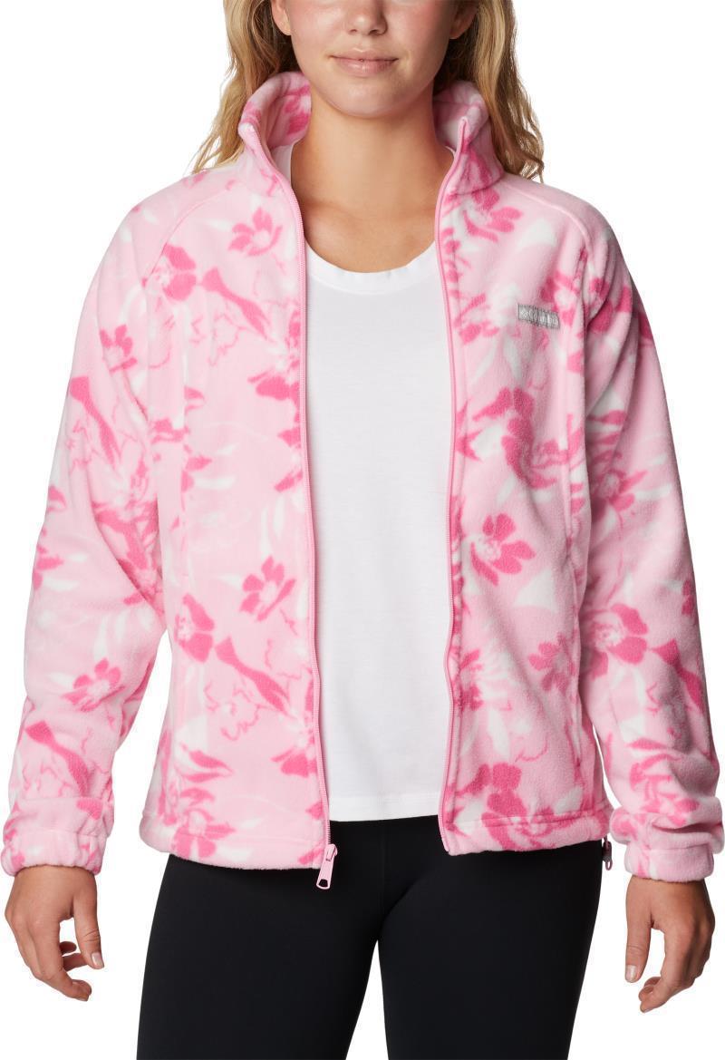 Benton Springs Printed Full Zip - Womens - Wild Rose / Pop Flora Tonal 3