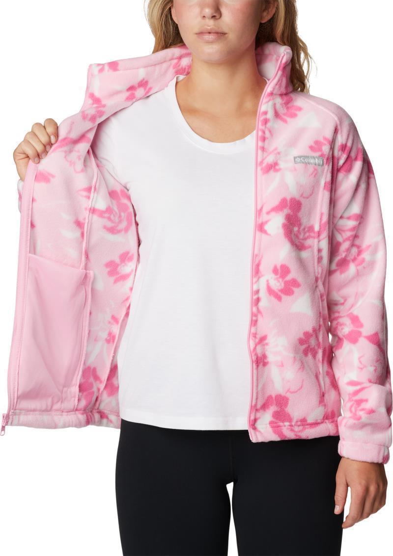 Benton Springs Printed Full Zip - Womens - Wild Rose / Pop Flora Tonal 5