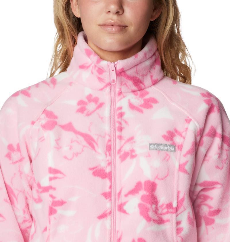 Benton Springs Printed Full Zip - Womens - Wild Rose / Pop Flora Tonal 6