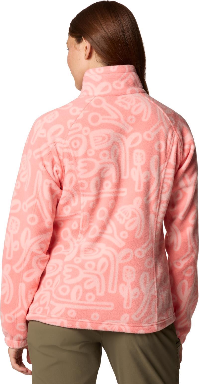 Benton Springs Printed Full Zip - Womens - alpenglow marker made tonal 1