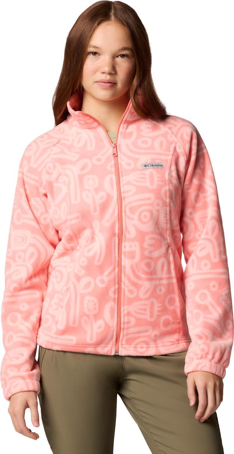 Benton Springs Printed Full Zip - Womens - alpenglow marker made tonal 1