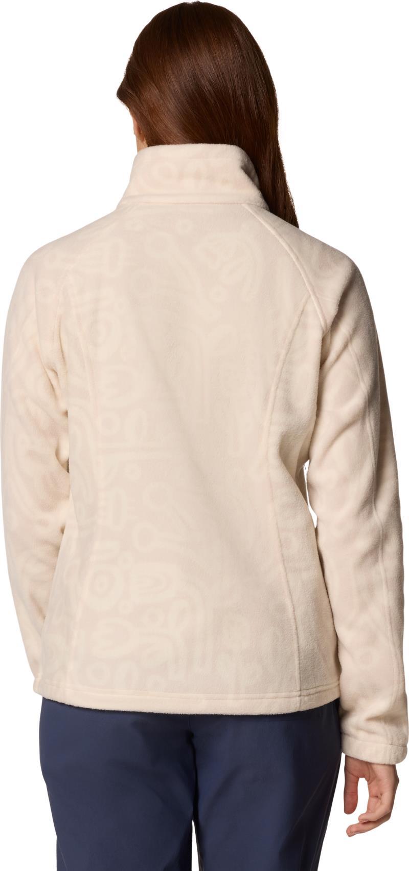 Benton Springs Printed Full Zip - Womens - dark stone marker made tonal 1