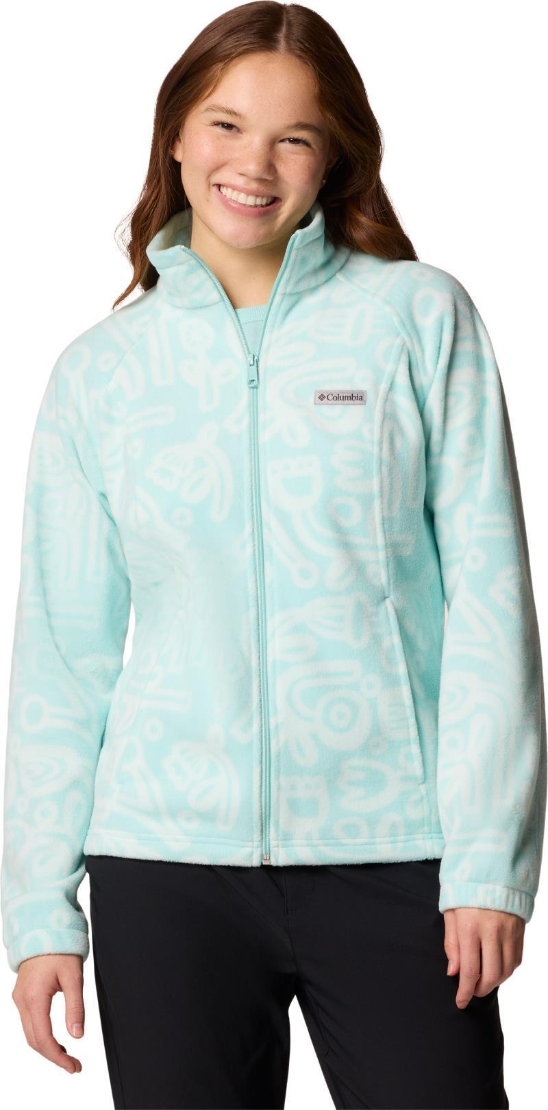 Benton Springs Printed Full Zip - Womens - spray marker made tonal 1