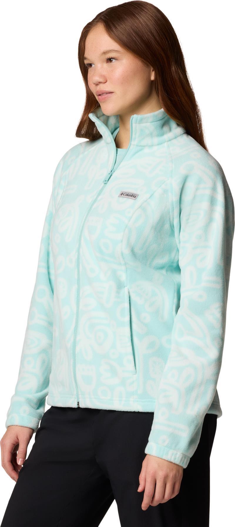 Benton Springs Printed Full Zip - Womens - spray marker made tonal 1