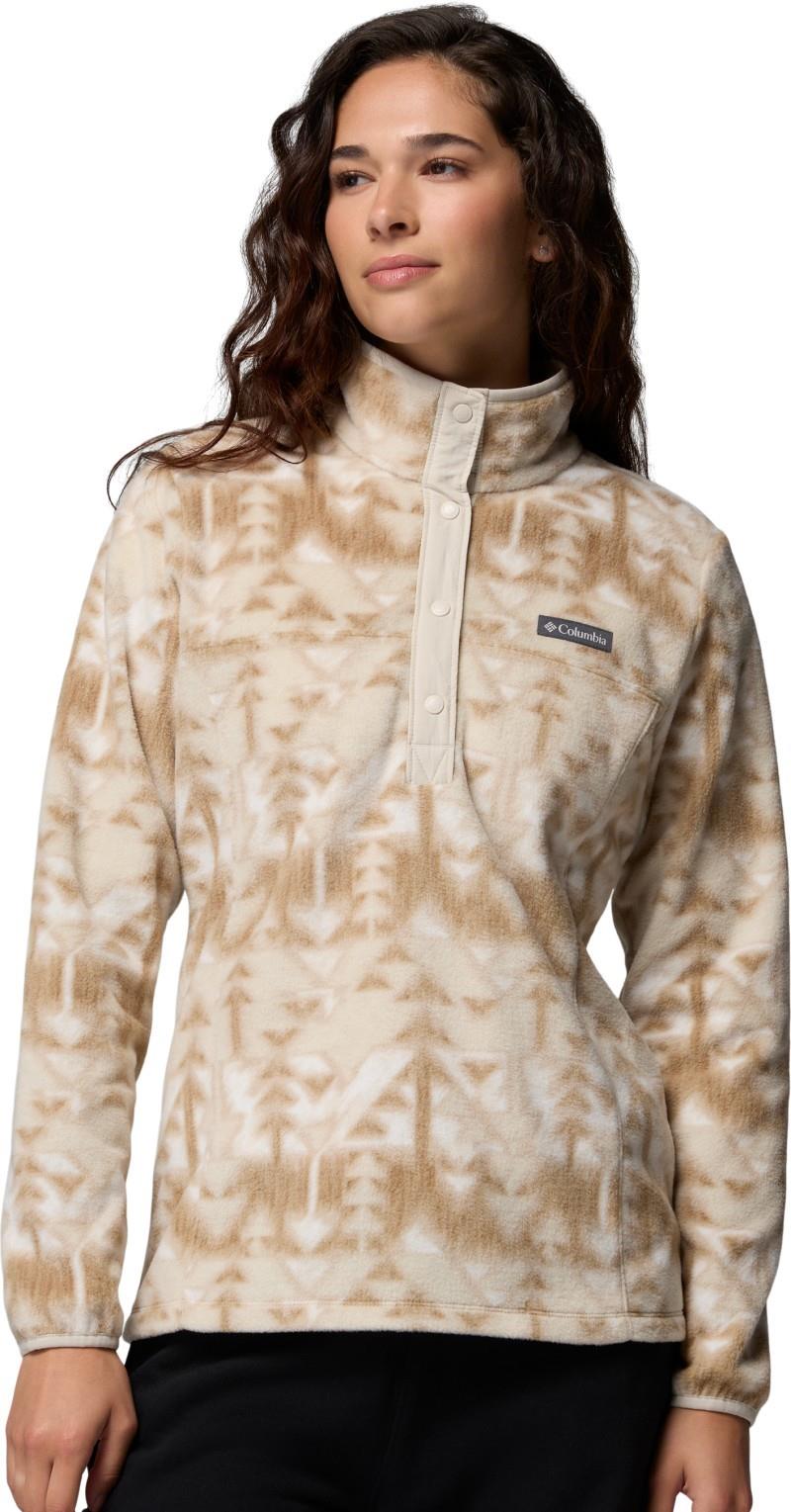 Benton Springs Printed Half-Snap, Extended - Womens - ancient fossil / sketchup 1