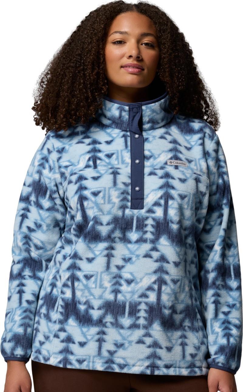 Benton Springs Printed Half-Snap, Extended - Womens - rainy day / sketchup 1